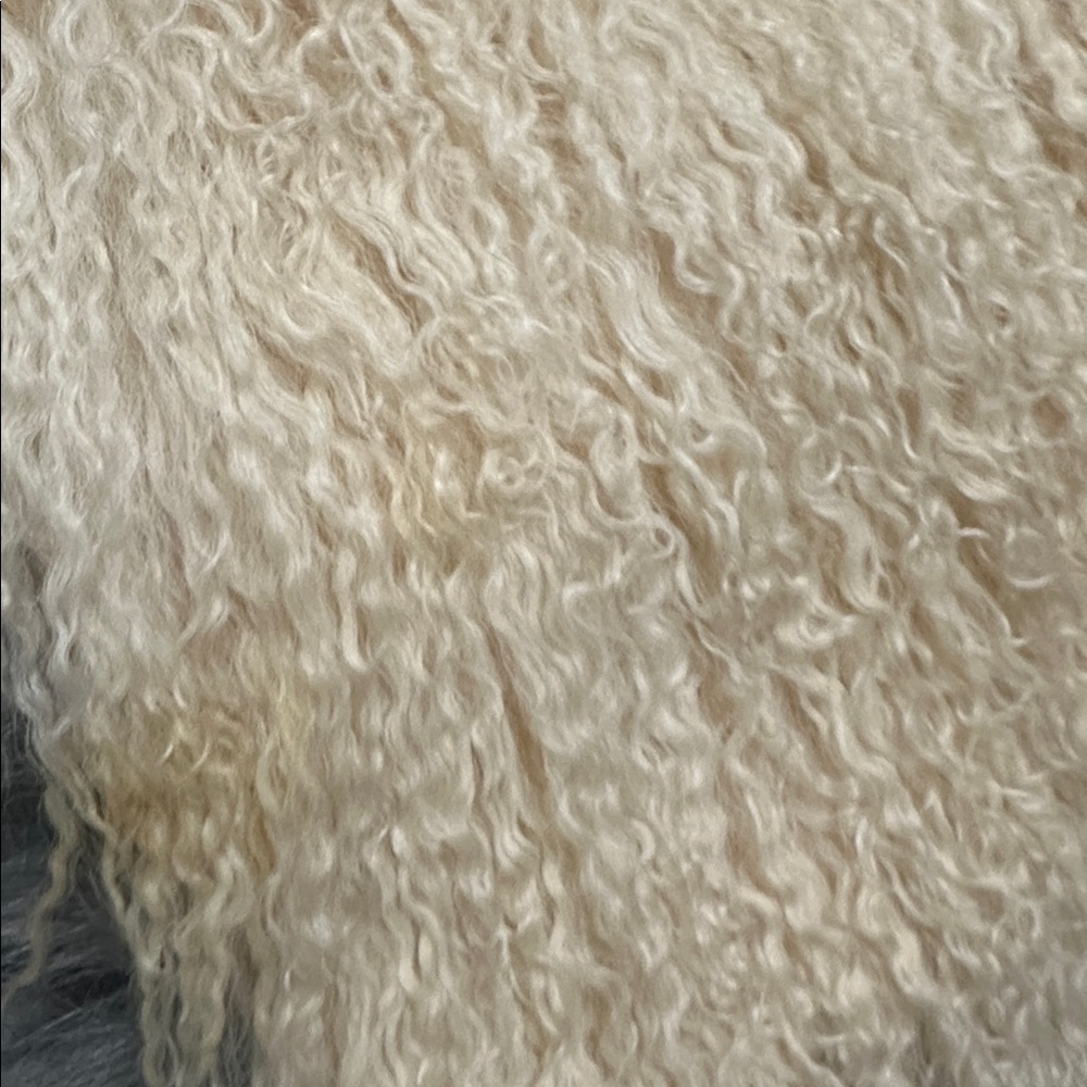 Mongolian Sheep Fur Vest - Picture 3 of 9